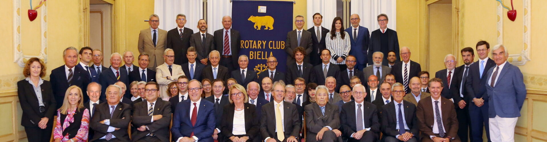 Franciosi porta il Rotary di Biella all’85mo compleanno